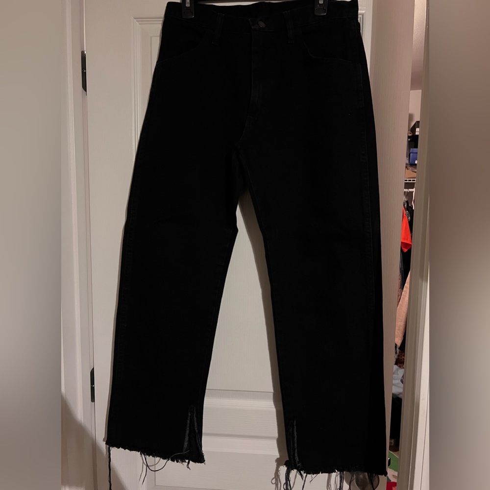 vintage rustler black jeans